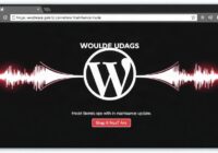 WordPress завис в режиме технического обслуживания после обновления: как вернуть сайт к жизни без паники